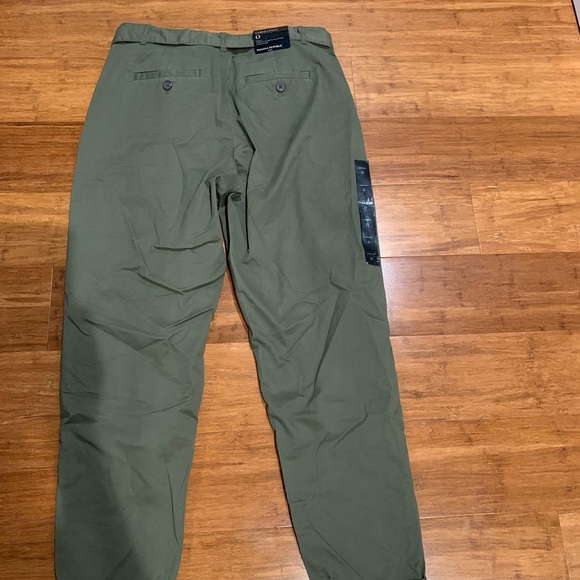 NWT BANANA REPUBLIC WOMENS MIDRISE TIE-WAIST CHINO PANTS SIZE 0 - Picture 3 of 7